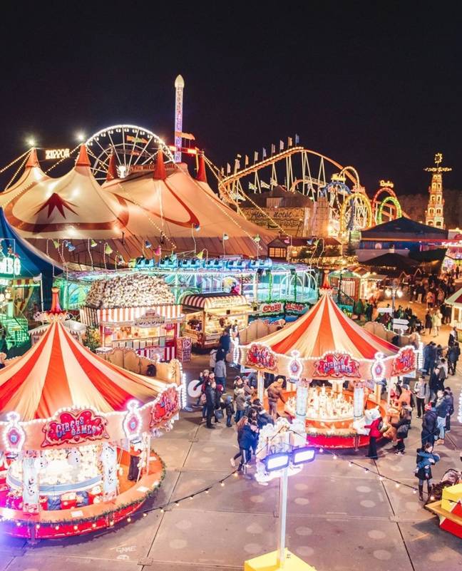 The event has opened its doors to visitors. Credit: @hydeparkwinterwonderland / Instagram