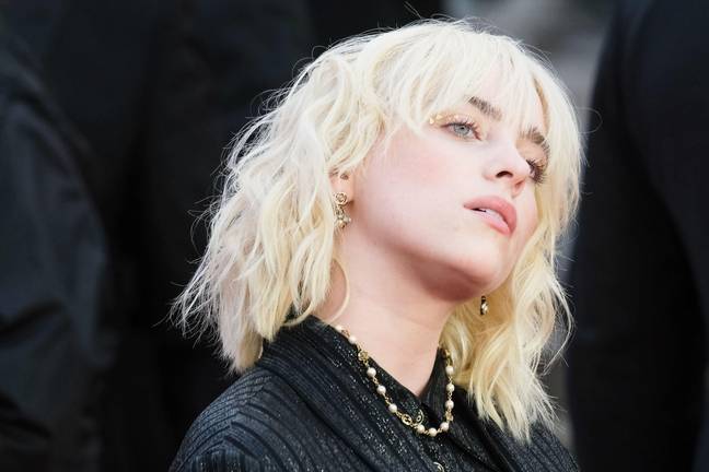 Billie dyed her hair blonde back in March 2021. Credit: JEP Celebrity Photos/Alamy Stock Photo