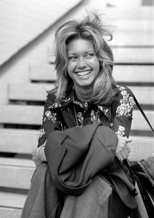 Olivia Newton-John in 1974. Credit: PA Images/Alamy Stock Photo
