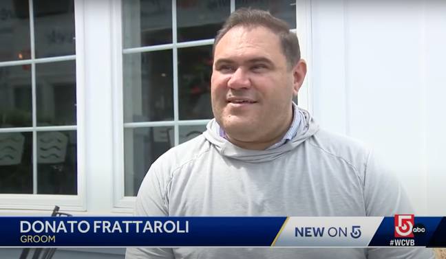Donato Frattaroli is scheduled to fly out to Italy on Friday for his wedding. Credit: WCVB