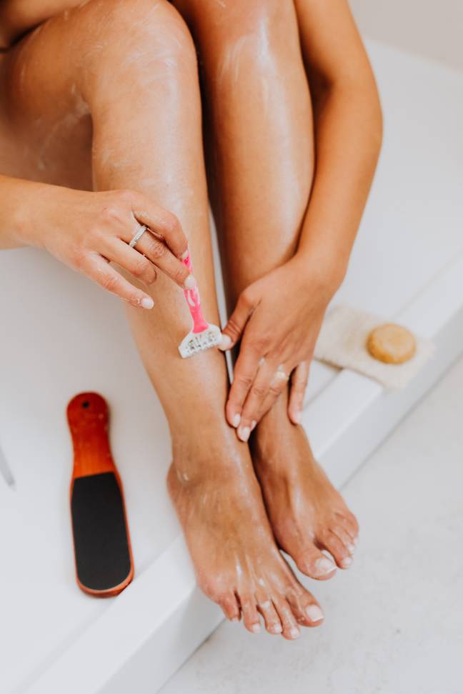 Shaving your legs may not be the best choice for hair removal. Credit: Pexels