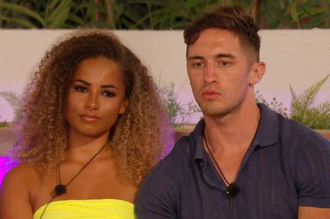 Amber won Love Island with her then-boyfriend, rugby player Greg O'Shea. Credit: ITV