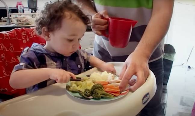 The healthy home-cooked dinners positively impacted Cuba's health. Credit: YouTube/Real Families