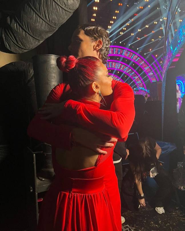 Bobby Brazier and Dianne Buswell had a tough week. Credit: @bobbybrazier/Instagram