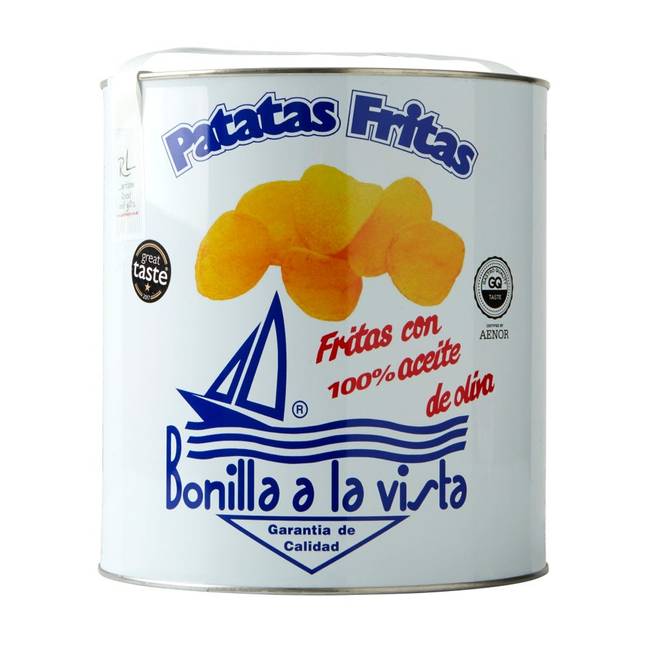 The crisps come in ready salted flavour and are sold in a tin (Credit: Fortnum &amp; Mason)