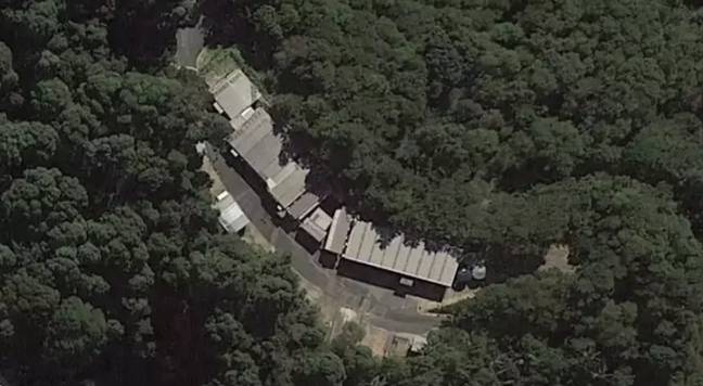 An aerial view of the camp. Credit: Google Maps