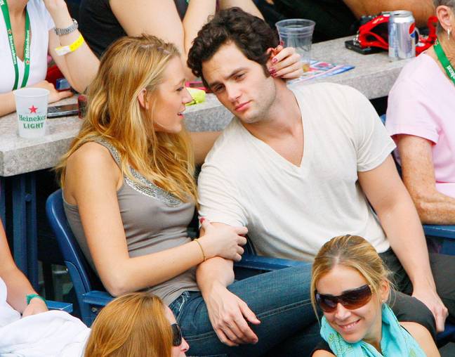 Blake Lively and Penn Badgley in 2009. Credit: REUTERS/Alamy Stock Photo