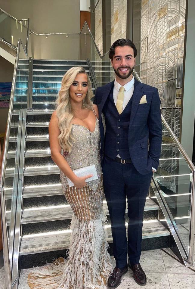 The couple attended the National Television Awards together last month. Credit: Instagram/@jesshardingox