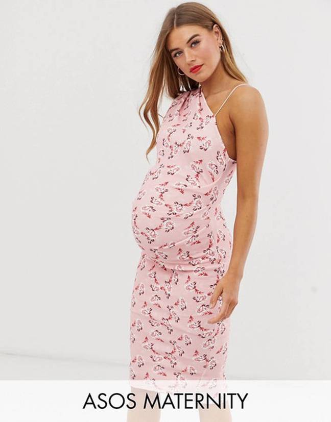 Other onlookers drew comparisons to Arabella Chi, who also modelled for the brand’s maternity range. Credit: ASOS website.