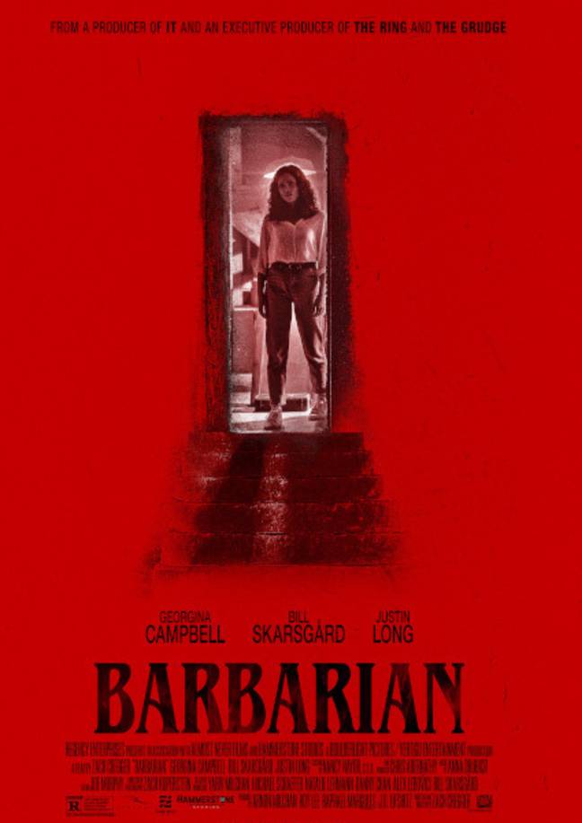 Barbarian stars Bill Skarsgard. Credit: 20th Century Studios