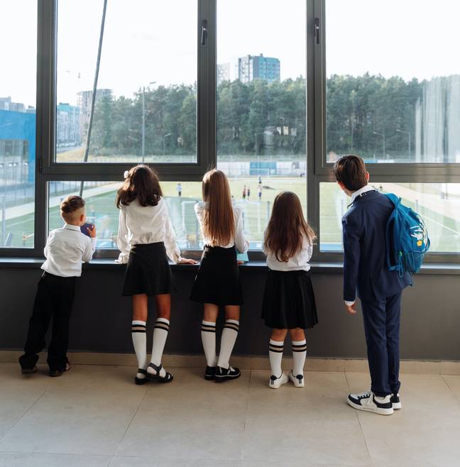 UK parents spend roughly £422 a year on secondary school uniforms and £287 for primary school uniforms. Credit: Pexels