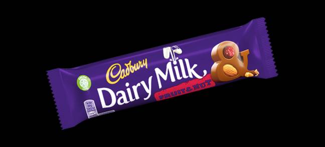 The girl's favourite sweet treat is the fruit and nut Cadbury's bar. Credit: Cadbury's