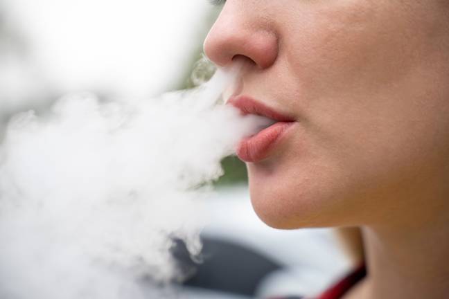 Vaper's Tongue can mask other underlying oral health issues. Credit: seksan Mongkhonkhamsao/Getty Images