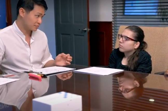 Natalia visited Dr Halland Chen for answers. Credit: Investigation Discovery