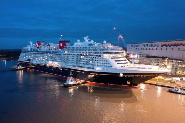 The cruise is one of three new cruise liners being added to their fleet  (Credit: Twitter/Disney Cruise Line)