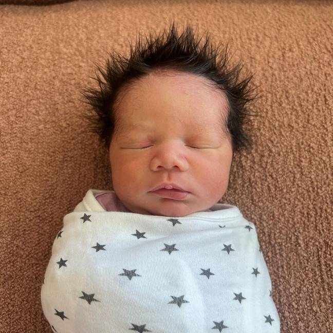 Teigen revealed her son was born just a matter of minutes before 'midnight on June 19th'. Credit: Instagram/@chrissyteigen