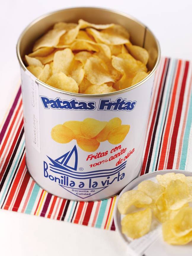 The crisps have been made in Spain for 80 years (Credit: Fortnum &amp; Mason)