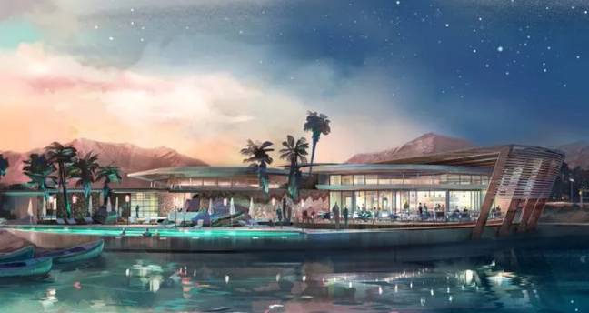 The proposed development in California will feature a 400-room hotel (Credit: Disney)