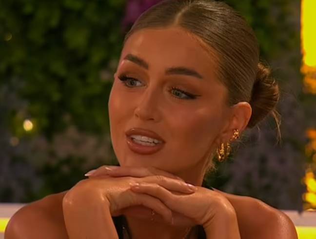 Some viewers have been branding Love Island's Georgia Steel a 'villain'. Credit: ITV