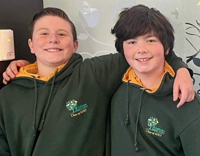 Jake and Roy sprang into action to help Esma. Credit: 3AW Melbourne/7News