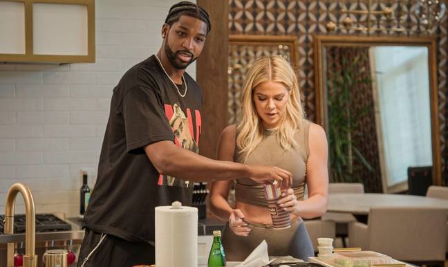 Khloe and Tristan have welcomed their second child. Credit: Alamy