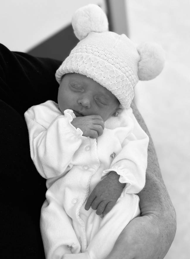 Ashley and Liam welcomed their daughter via surrogate. Credit: ashleytwistglazebrook/Instagram
