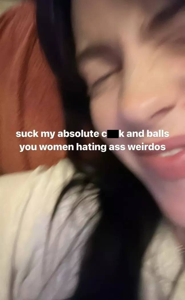 Billie Eilish has issued a scathing rant at people who have slammed her for 'changing' the way she dresses. Credit: Instagram/@billieeilish