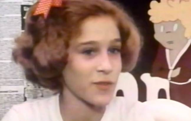 A young Sarah Jessica Parker. Credit: Tinseltown and the Big Apple