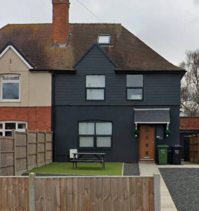 The house has caused neighbourhood drama. Credit: Google Maps