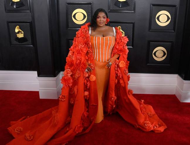 Lizzo won Record of the Year with About Damn Time. Credit: UPI / Alamy Stock Photo