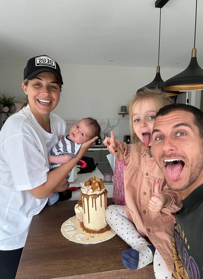 Gemma Atkinson and Gorka Márquez have two children together. Credit: Instagram/@glouiseatkinson