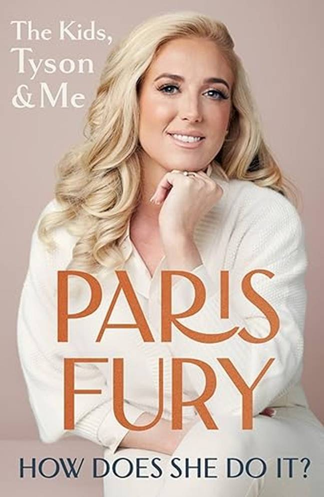 Paris Fury's new book. Credit: Hodder &amp; Stoughton