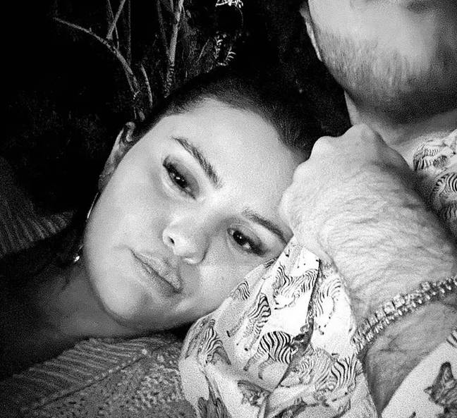 Gomez was pictured cuddling her rumoured new boyfriend Benny Blanco. Credit: Instagram/Selena Gomez