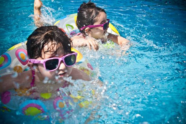 Parents are urged to always watch their kids in pools. Credit: Pexels
