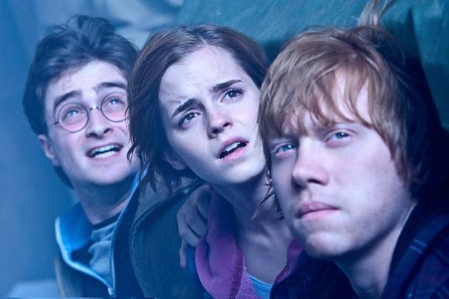 The blunder comes courtesy of Hermione's floating towel. [Credit: Alamy]