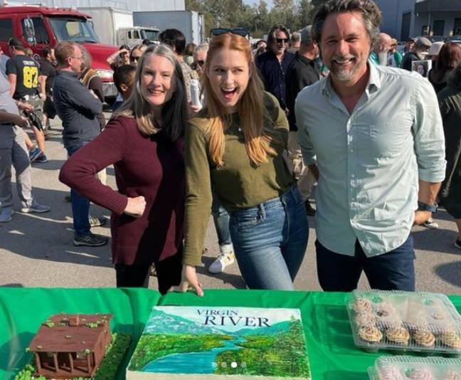 The cast of Virgin River can feel pretty happy, season five is coming later this year and season six is confirmed. Credit: Instagram/@virginriverseries