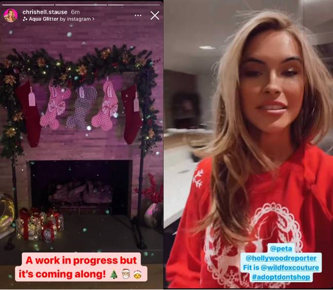 The poster believes Chrishell's Instagram was revealing (Credit: INstagram - chrishell.stausse/Reddit)