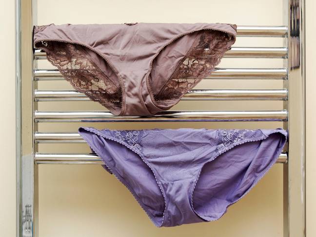 The woman explained that some underwear was specifically for her period. Credit: Paul Heinrich/Alamy Stock Photo