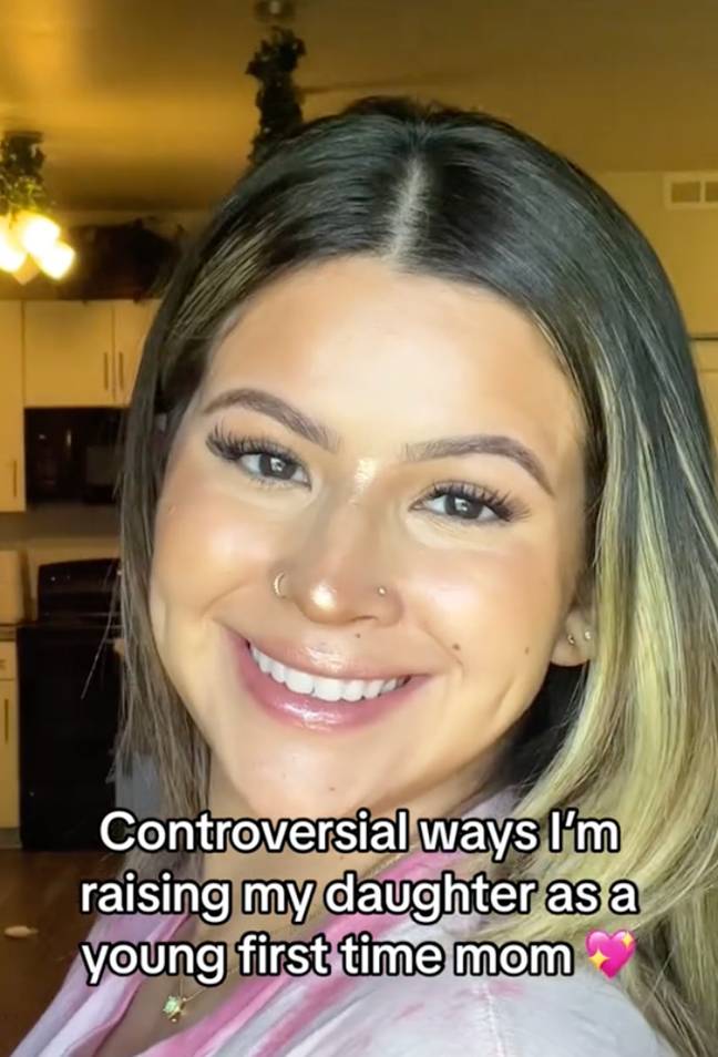 Aubz outlined some of the boundaries she was setting for her daughter. Credit: TikTok/@theorganicmami