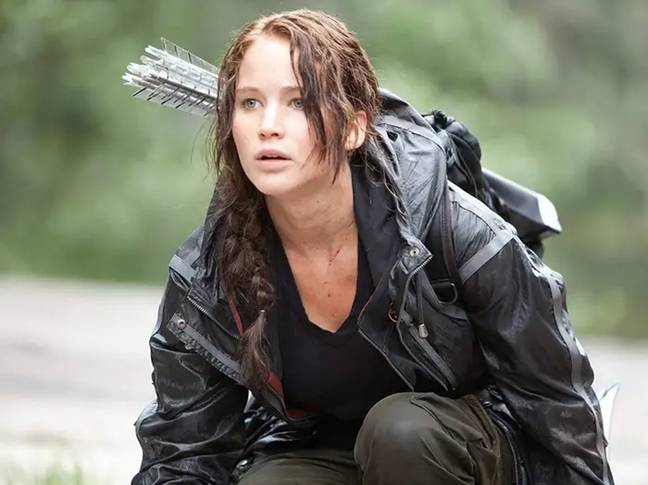 Jennifer Lawrence was just 21 when she starred as Katniss Everdeen. Credit: Lionsgate