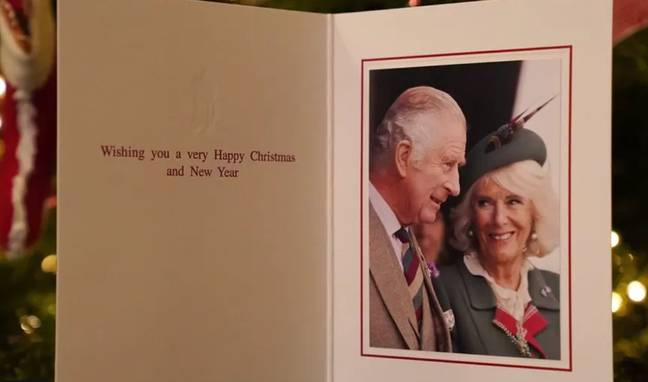 Charles and Camilla have shared their first ever Christmas card as King and Queen Consort. Credit: Instagram/buckinghampalaceroyal