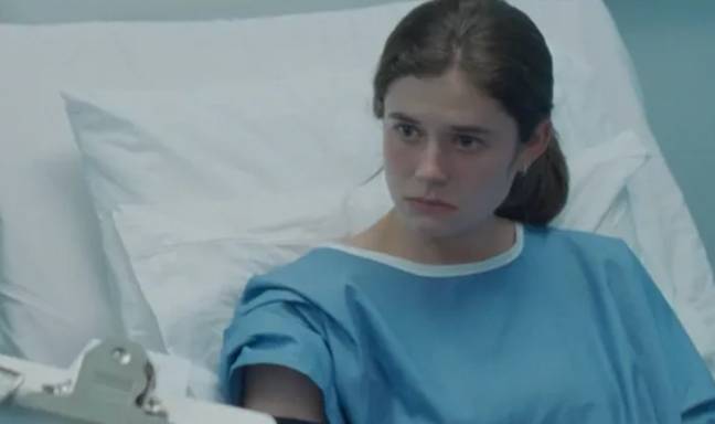 Frances goes to hospital with suspected miscarriage (Credit: BBC/Hulu)