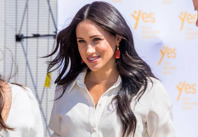 Meghan has opened up about her time as a briefcase girl on Deal or No Deal.  Credit: Sipa US / Alamy Stock Photo.