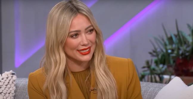 Hilary Duff has opened up about her diet choices. Credit: The Kelly Clarkson Show