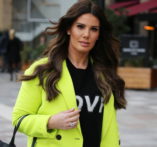Rebekah Vardy has claimed she was &quot;forced&quot; to comment on Peter Andre's 'manhood'. (Credit: Alamy)