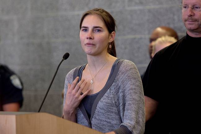 Amanda Knox spent almost four years an Italian prison before being acquitted of the murder. Credit: WENN Rights Ltd/Alamy Stock Photo