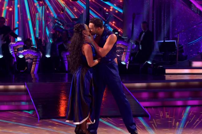 Vito Coppola and Ellie Leach on Strictly Come Dancing. Credit: BBC