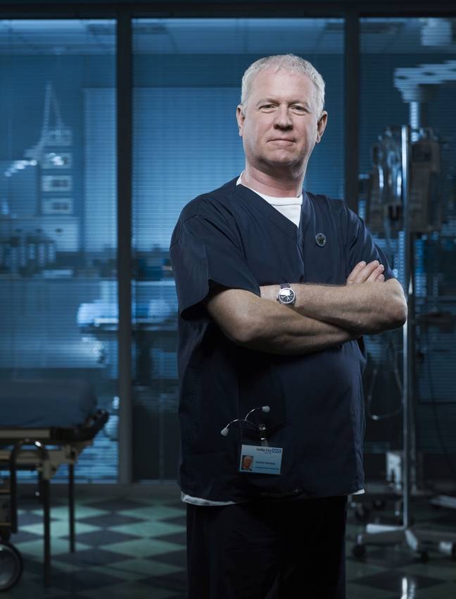 Thompson - who starred in nearly 900 episodes - said 'the time has come for me to hang up Charlie’s scrubs after the most wonderful 37 years'. Credit: PA