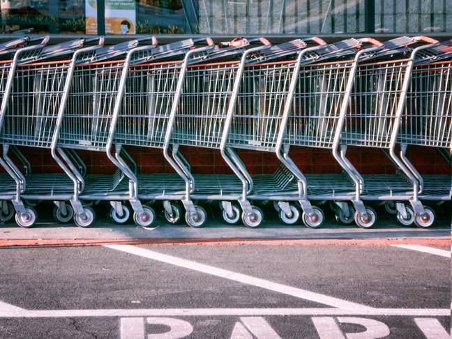 There's an easier way to unlock the supermarket carts. Credit: Unsplash