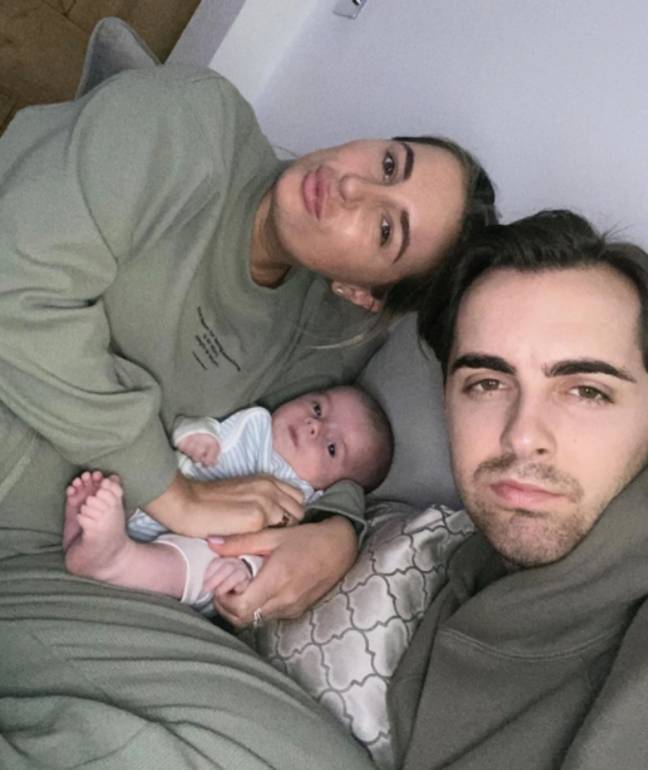 The pair share baby Sani (Credit: Instagram - danidyer)
